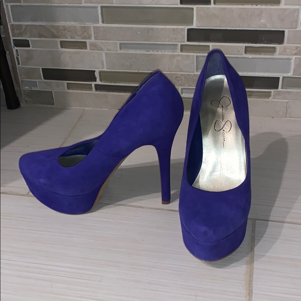 Royal blue Pump heels